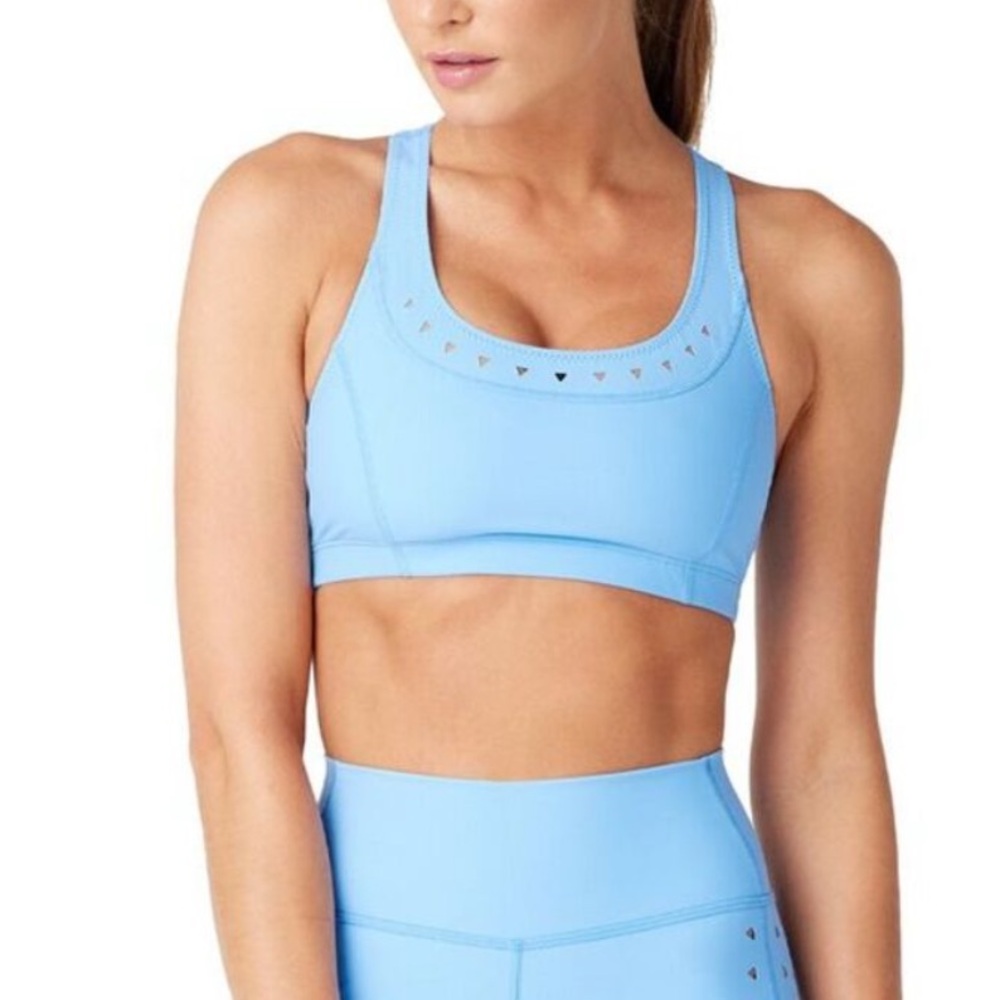 NWT GiGi C Anne Sports Bra in Sky Sz M